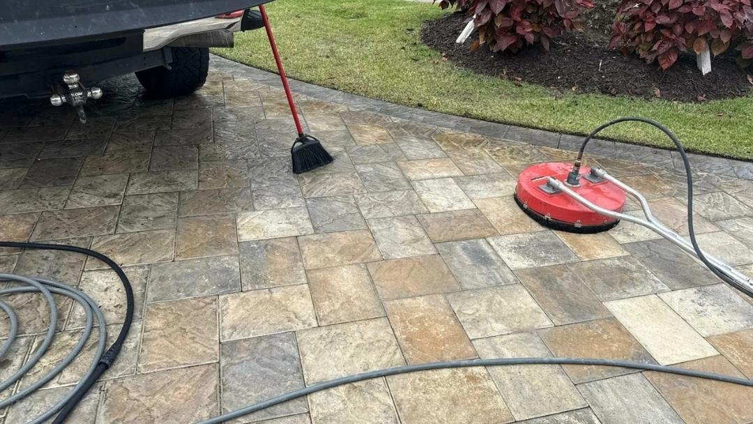 Detail of a clean tile roof after a professional soft wash service in Sarasota. Cleaning and Sealing Naples Florida