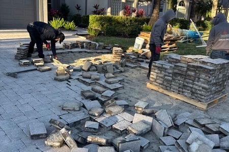 Paver Sealin Restauration in Naples
